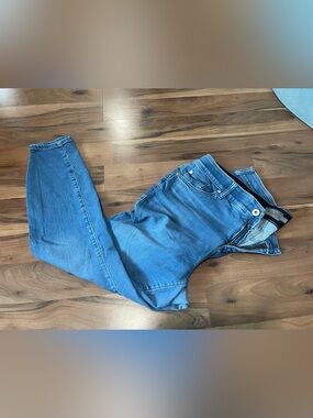 torrid Blue Skinny Jeans - High Rise Stretch Denim